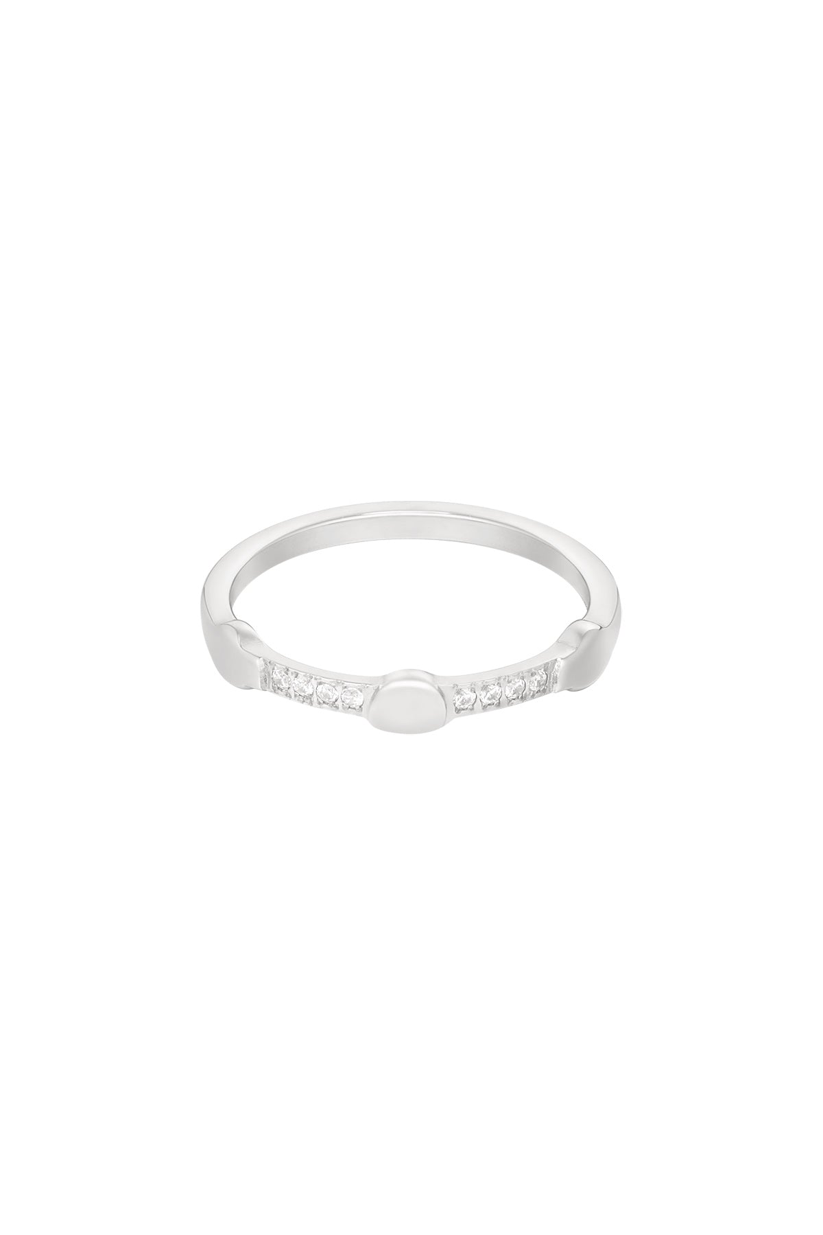 Shiny Ring Size 16| Zirkonia Steentjes Ring