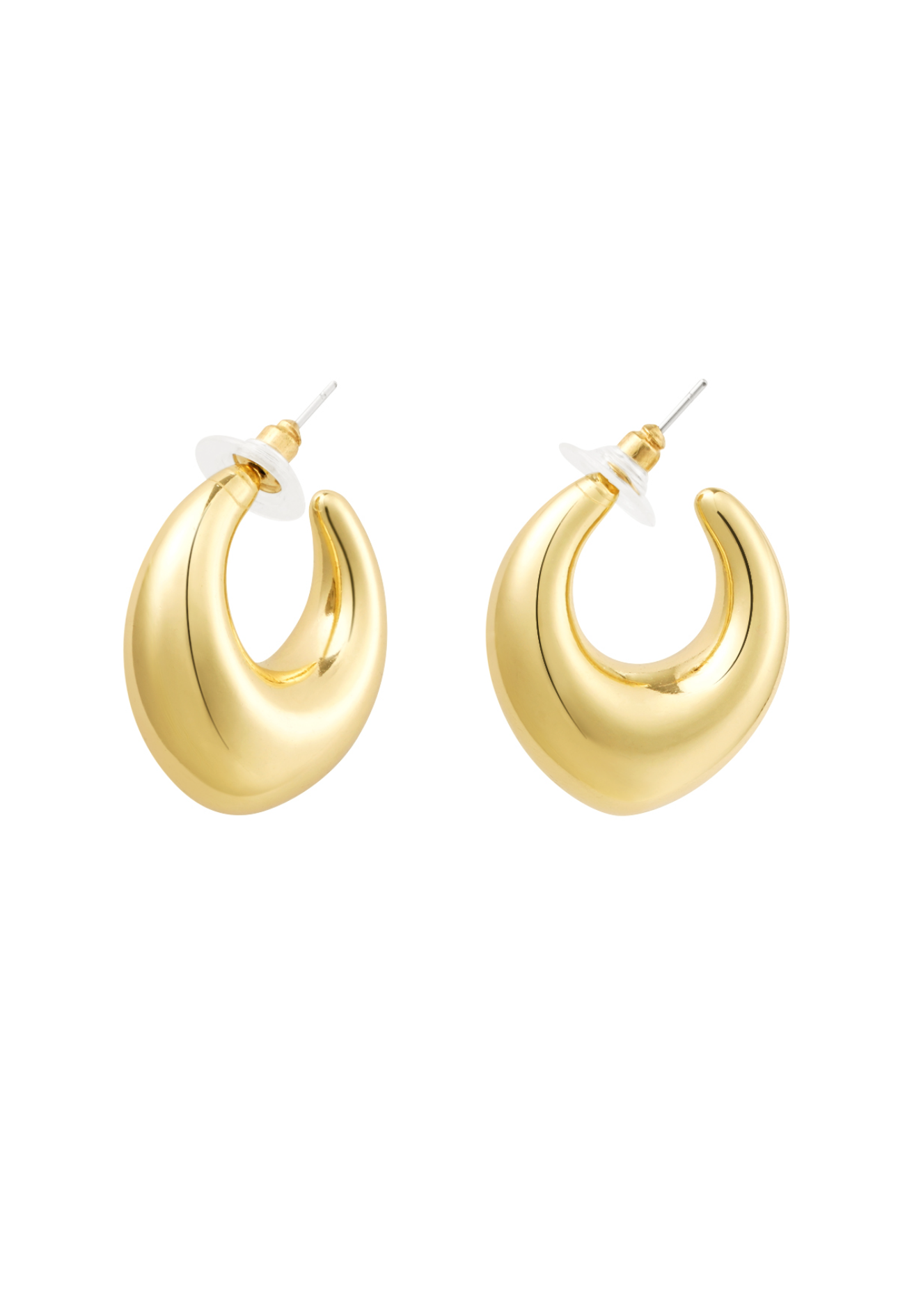 Gold Statement Earrings | Gouden Oorbellen