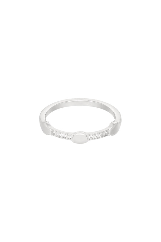 Shiny Ring Size 16| Zirkonia Steentjes Ring
