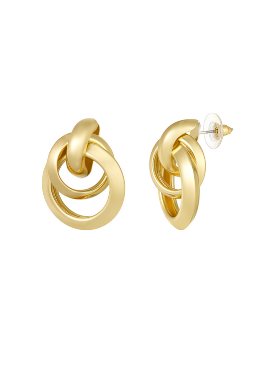 Classy Gold Earrings | Classy Gouden Oorbellen