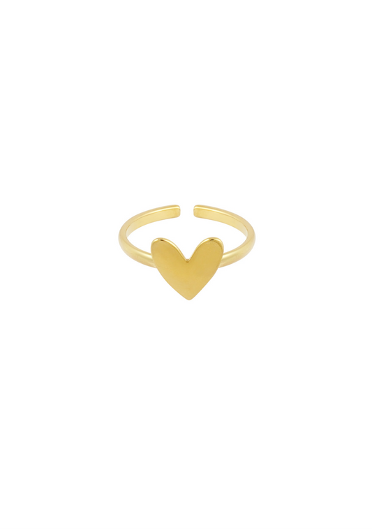 Gold Heart Ring | Gouden Hartje Ring