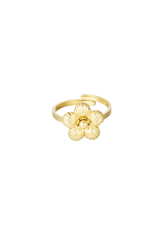 Daisy Ring Gold | Gouden Bloem Ring